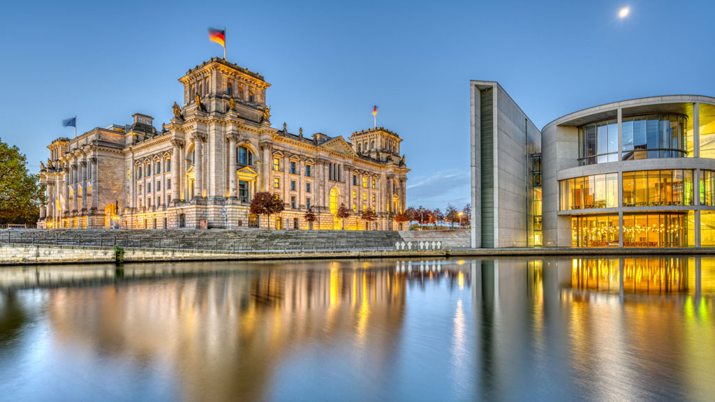 Bundestag morgens