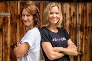 Jessica Peter (l.) und Monika Fiedler-Proksch