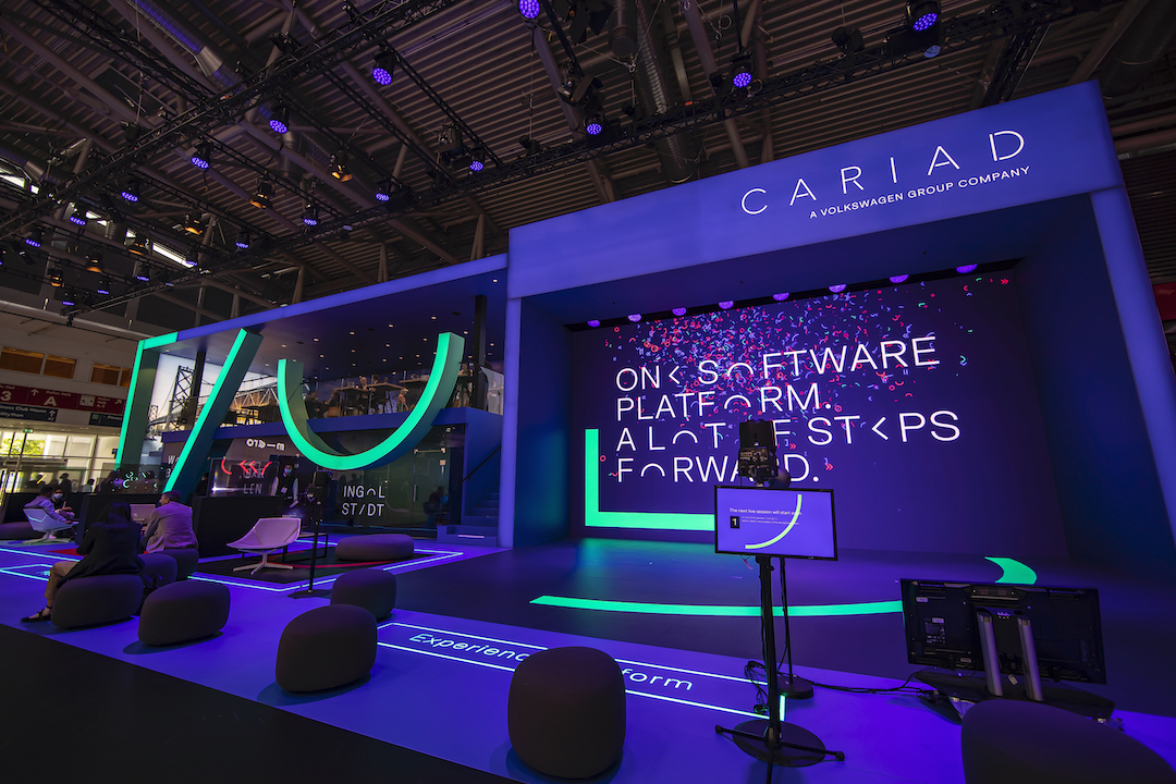 CARIAD-Messestand