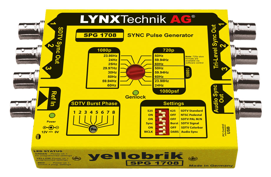SPG1708 Lynx Sync Generator