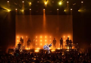 Bühnenbild von Ellie Goulding