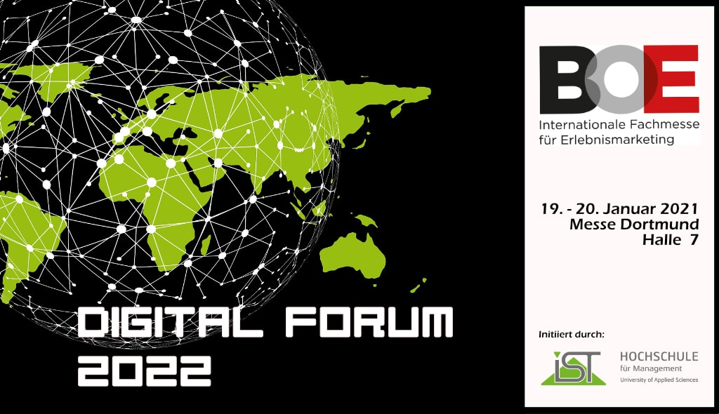 Flyer des Digital Forum 2022