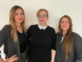 (v.l.n.r.): Merle Geiken, Caro Franke und Melanie Kautz