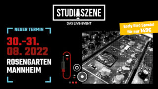 Studioszene 2022 am 30. und 31. August
