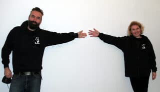 Polina Zinoviev und Dimos Karamanos