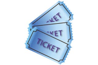 Tickets-Eintrittskarte