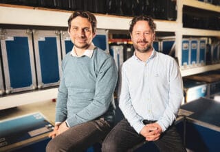 Enrico Dreßler (l.) und Gabriel Hustig