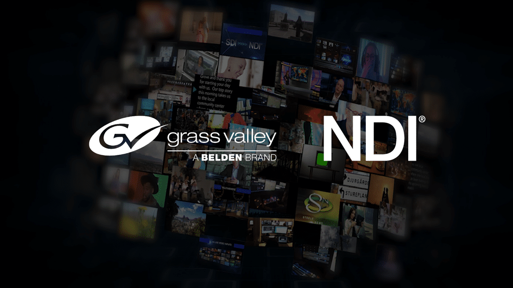 Grass valley NDI support Info Grafik
