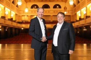 Peter Berhörster (l.) und Harald Hock