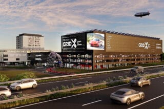 GRIDX-Modell mit Motorworld Luxembourg