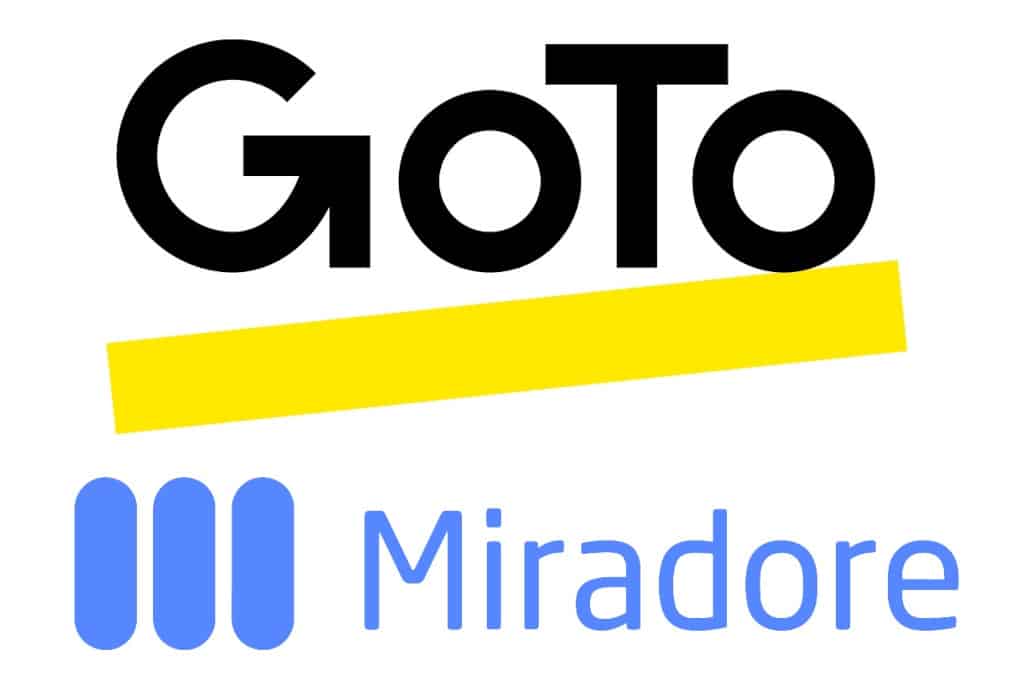 Logos von GoTo und Miradore