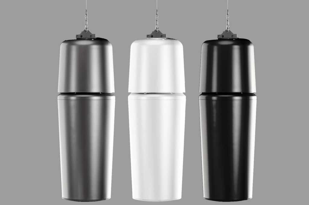 Soundtube NextGen Lautsprecher in Silber, Metallic-Weiß und Schwarz 