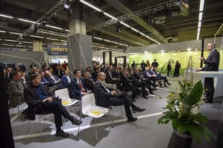 Publikum eines Vortrags, Intersec Forum