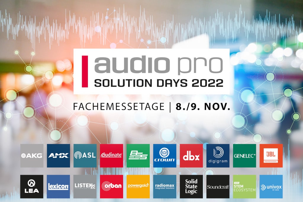 Audio Pro Solution Days 2022 Banner