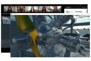 Cisco Webex 3D-Umgebung im Meeting