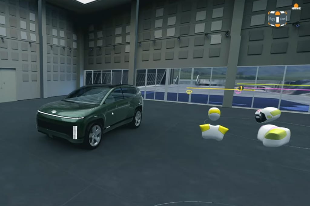 Analog Way Aquilon VR-Automobil-Design im Hyundai Motor Europe Technical Center