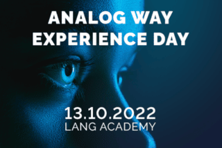 Analog Way Experience Day Banner