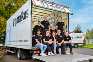 Das Team von malkus Veranstaltungstechnik