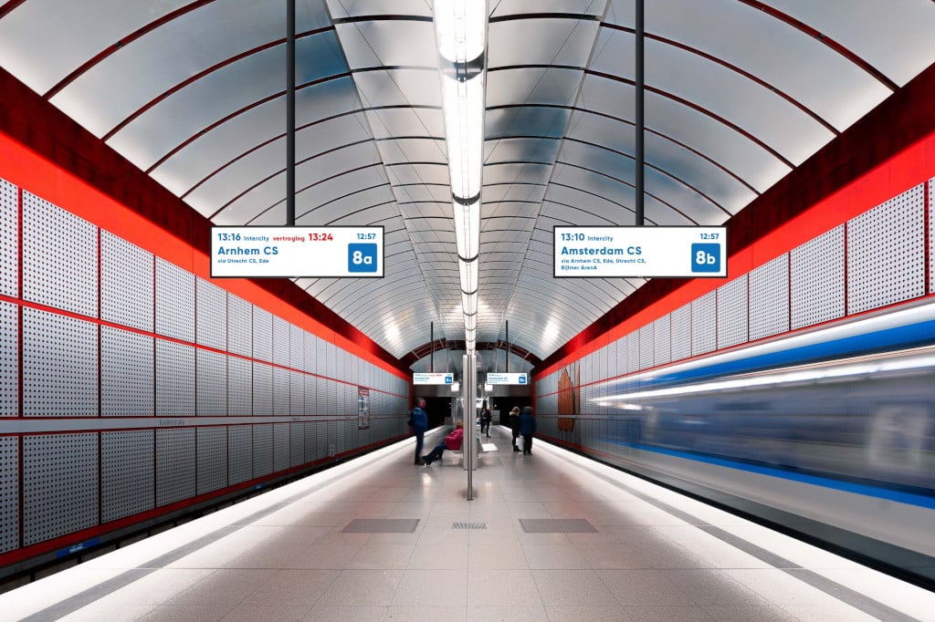 PPDS Philips S-Line in Bahnstation integriert