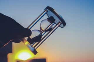 Sanduhr-Zeit-Timer-Countdown-Frist