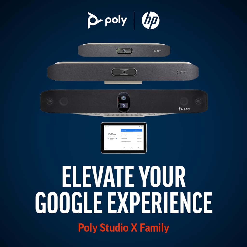 Poly-Übersicht zu Google Meet StudioX