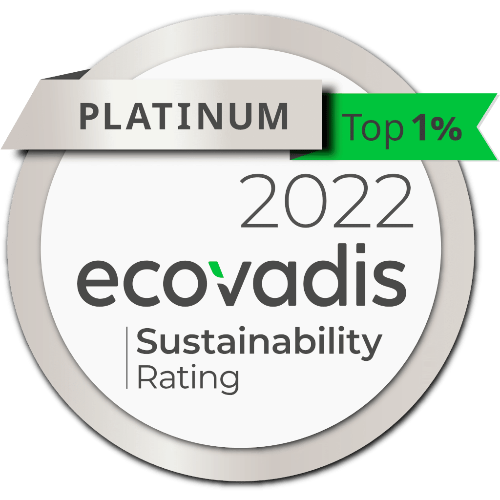 EcoVadis Platinum-Rating 2022