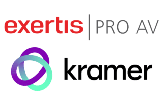 Logos von Exertis Pro AV und Kramer