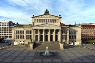 Konzerthaus am Gendarmenmarkt Berlin, Frontalansicht
