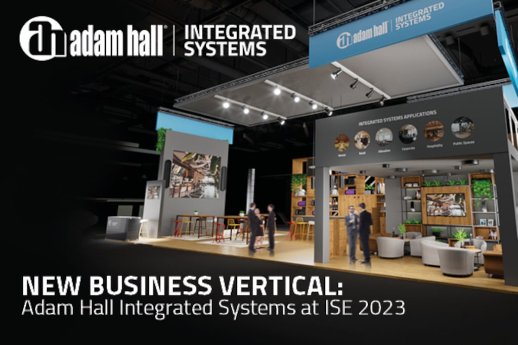 Adam Hall Integrated Systems ISE-2023-Stand