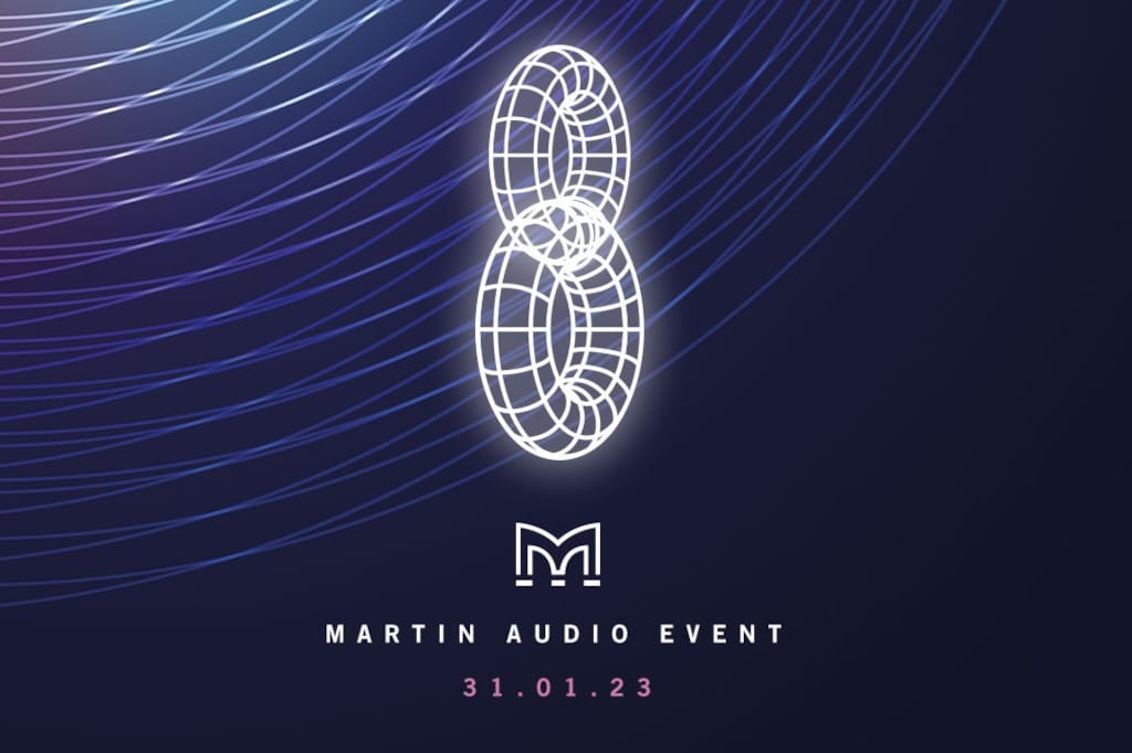 Banner: Martin Audio Event auf der ISE 2023