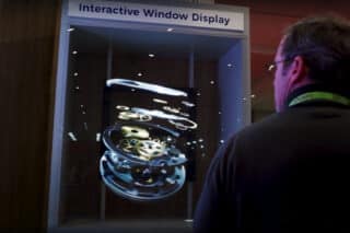 Hypervsn Interactive WIndow Display