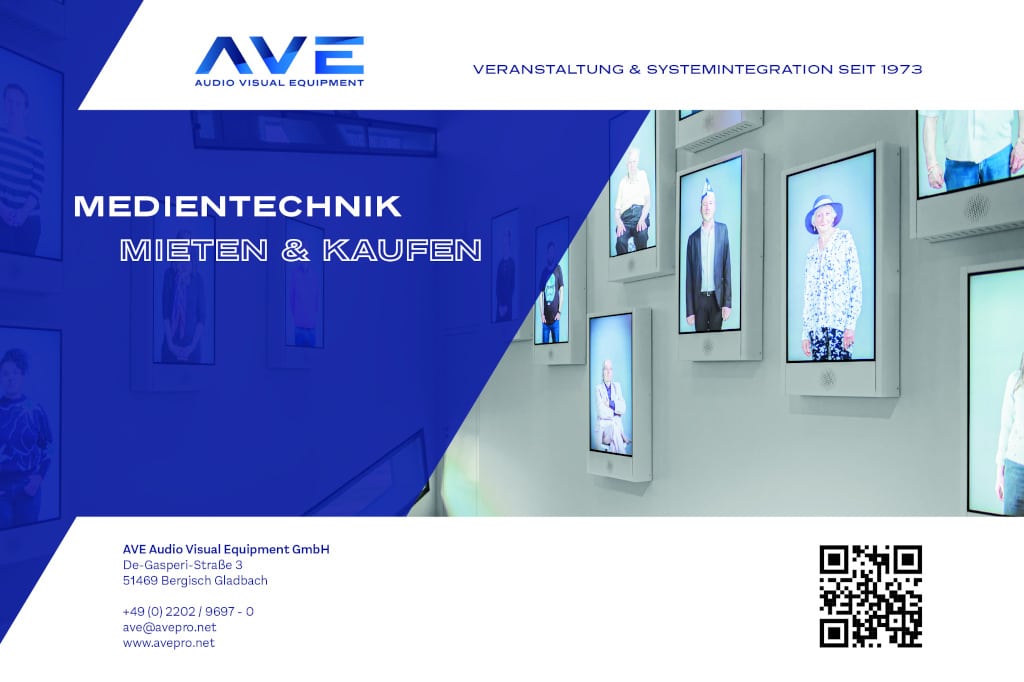 AVE Medientechnik Banner
