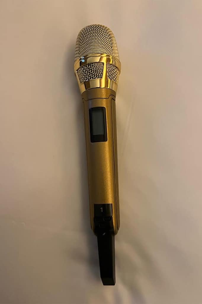 Sennheiser-Handsender SKM 6000 mit Neumann-Mikrofonkopf KK 205 