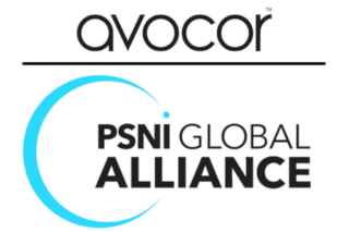 Avocor-Logo und PSNI-Global-Alliance-Logo