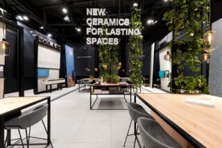 Studio Bachmannkern_ Messestand für Agrob Buchtal