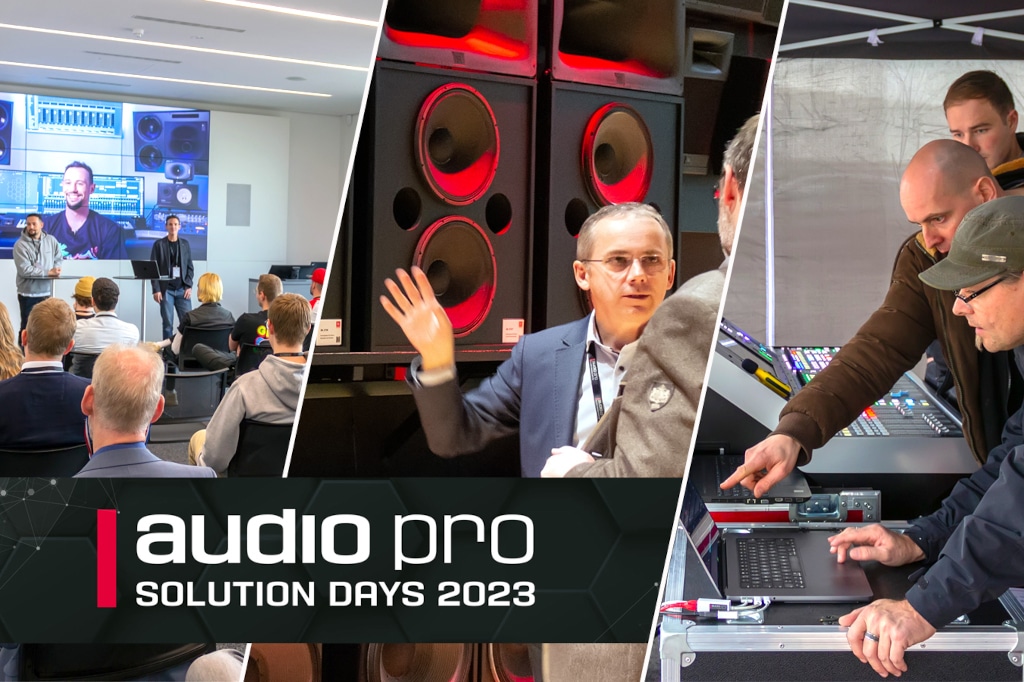 Audio Pro Solution Days 2023 Banner