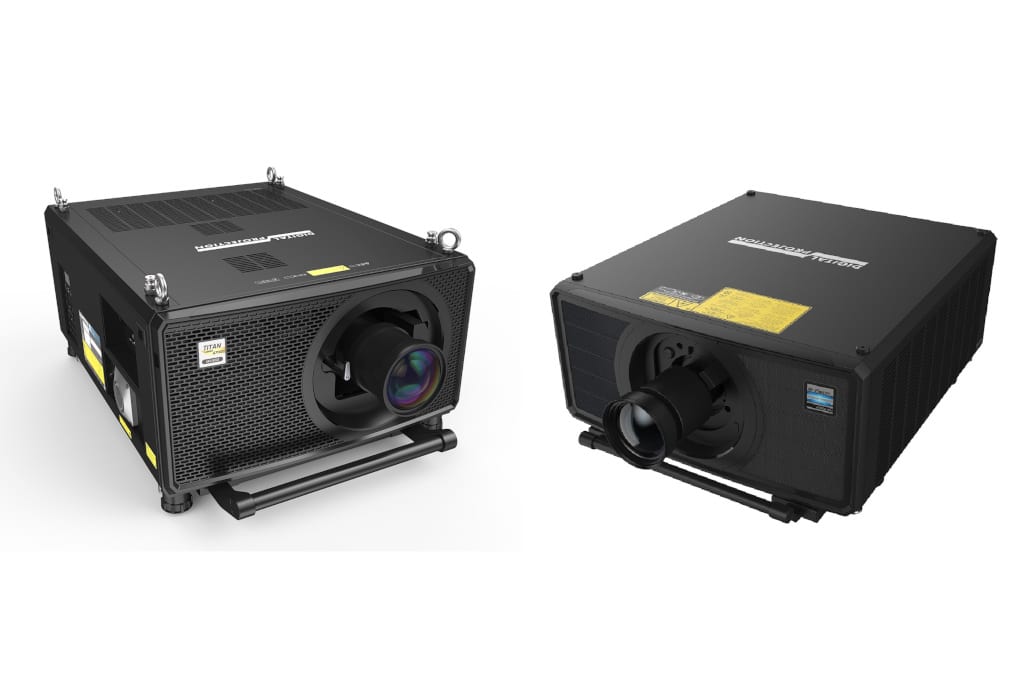 Digital Projection Titan 41000 4K-UHD-Laserprojektor und M-Vision 27000 WUXGA-Laserprojektor