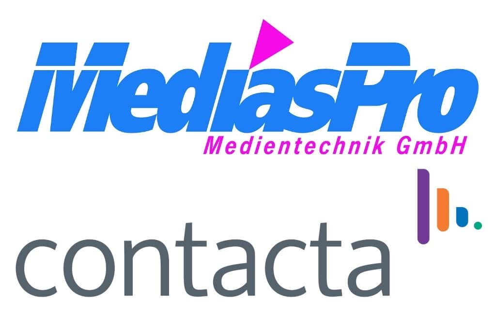 MediasPro-Logo und Contacta-Logo
