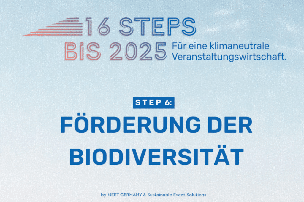 16 Steps bis 2023, Förderung der Biodiversität