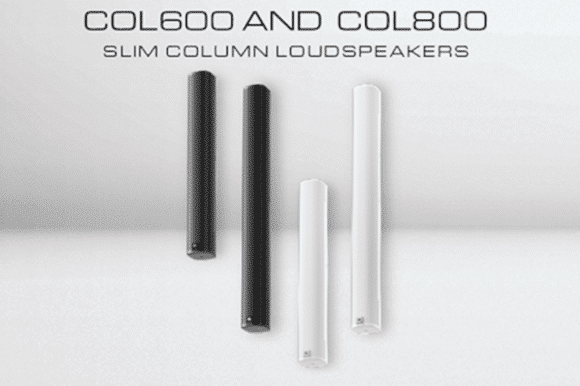 JBL Professional COL600 Slim Column Loudspeaker, 24" Wall Mountable Sp-315570