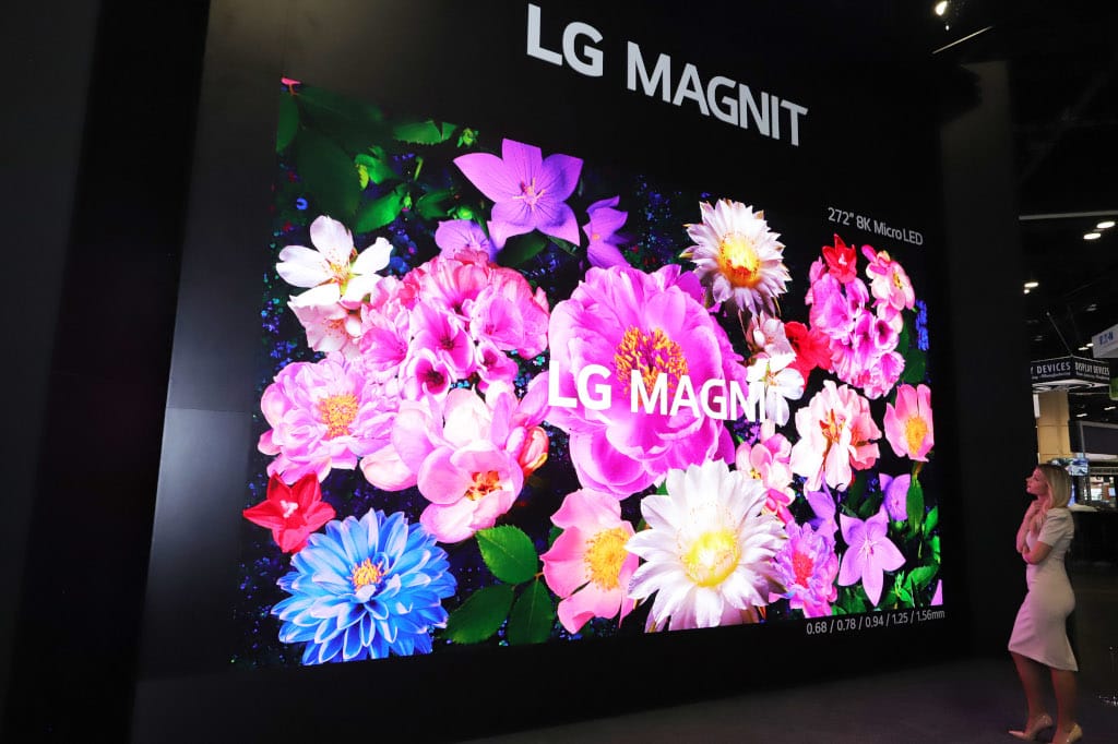 LG Magnit auf der InfoComm 2023