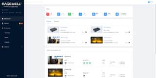 Magewell Control Hub Dashboard