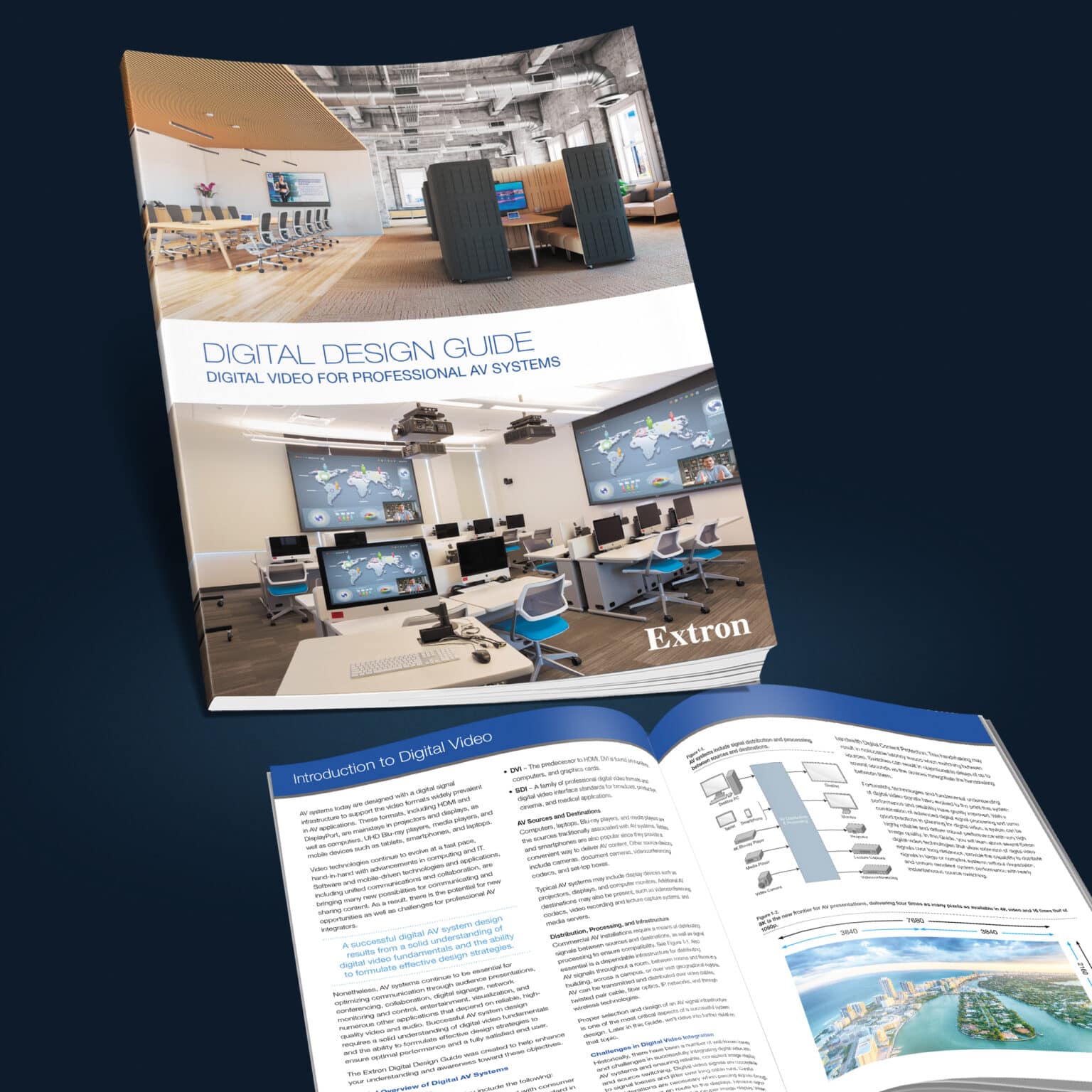 Neue Ausgabe des Extron Digital Design Guide für professionelle AV