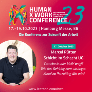 Marcel Rütten auf HXW23-Kachel