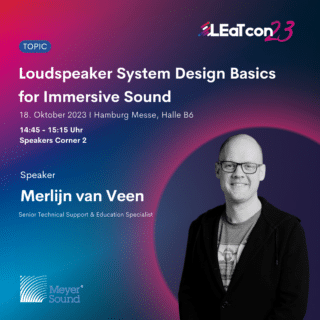 Merlijn van Veen auf der LEaT con 2023