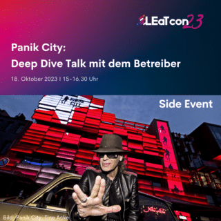 Panik City Side Event auf der LEaT con 2023