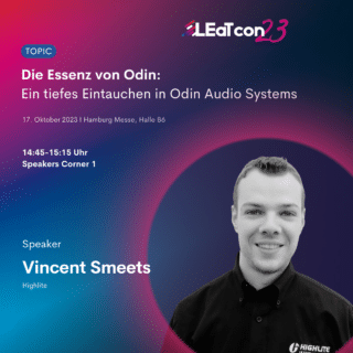 Vincent Smeets auf der LEaT con 2023