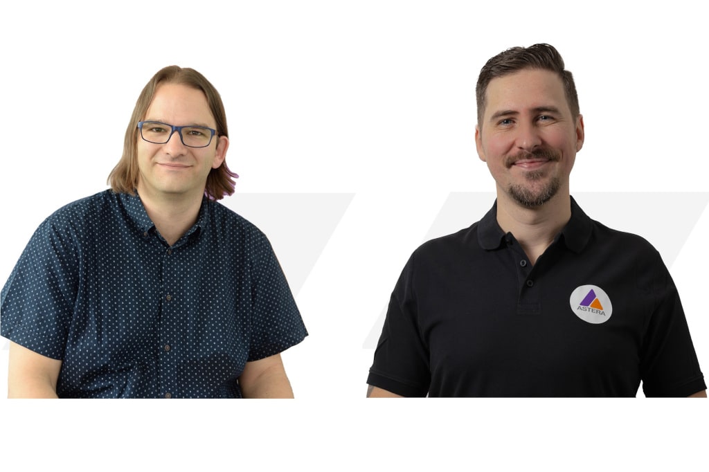 Simon Canins und Ben Díaz