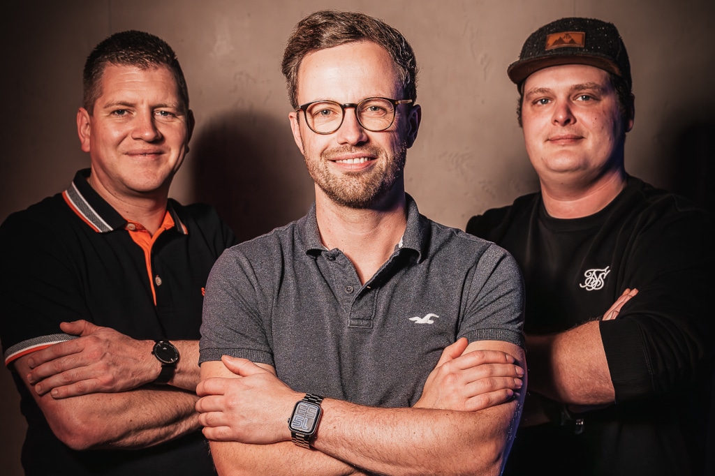 Raphael Berndzen, Nils Ottmann und Nikos Kötting (v.l.n.r.)