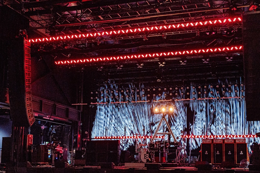 Die-Ärzte-Bühnensetup in Köln